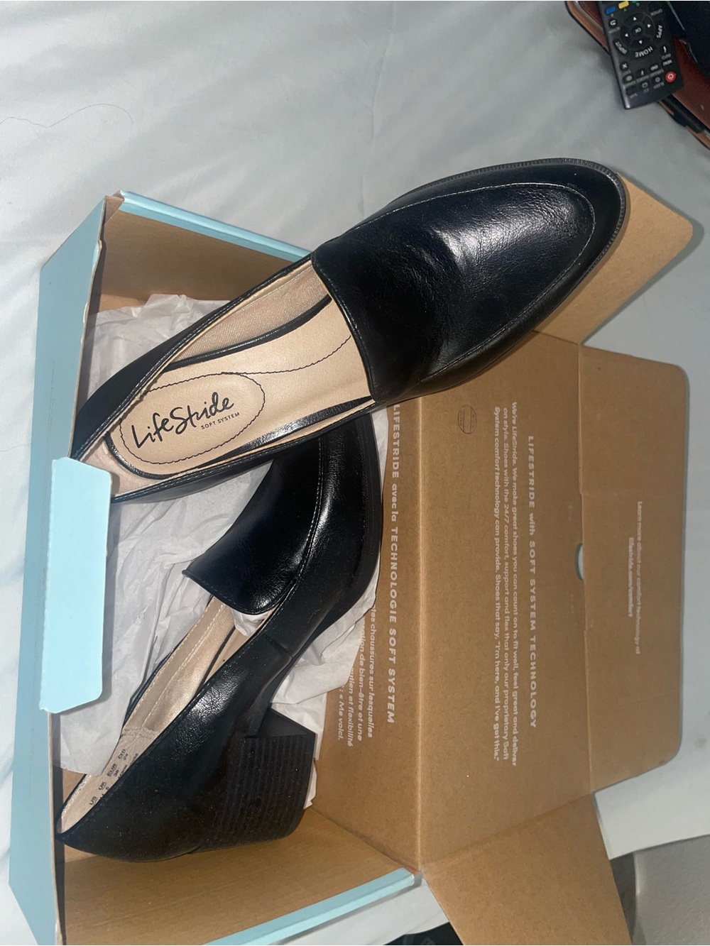 LifeStride Devyn Black Athena Women's Ankle Booties